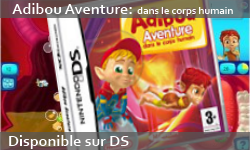 développement adibou aventure dans le corps humain sur nintendo ds